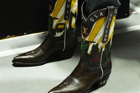 louis vuitton western collection boots|Louis Vuitton boots street style.